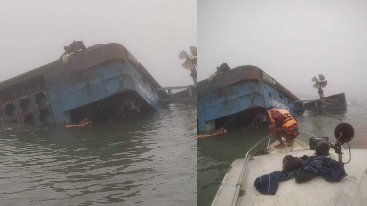 ডুবে যাওয়া ফেরি রজনীগন্ধা থেকে আরেকটি ট্রাক উদ্ধার