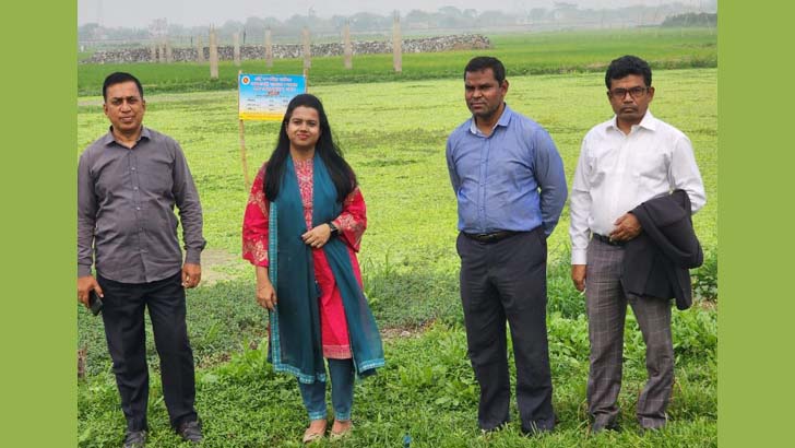 ১০ কোটি টাকার সরকারি খাসজমি উদ্ধার