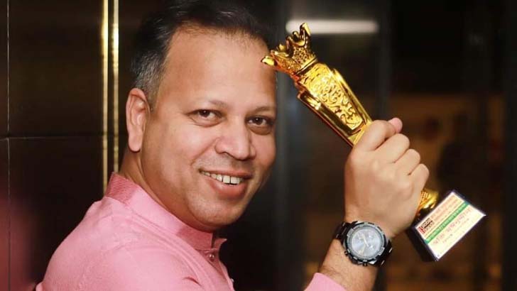 সম্মাননায় ভূষিত সাংবাদিক অভি মঈনুদ্দীন