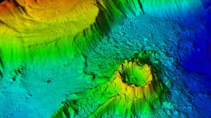 পানির নিচে বুর্জ খলিফার চেয়েও তিনগুণ উঁচু পর্বত