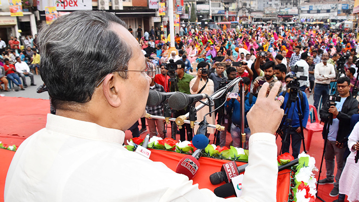 ক্ষমতা দিলে ২ ঘণ্টায় চাঁদাবাজি বন্ধ: ইনু