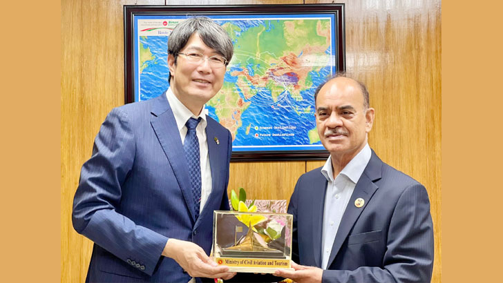 পর্যটন শিল্পে জাপানকে বিনিয়োগের আহ্বান জানালেন মন্ত্রী 