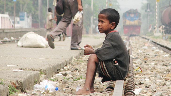 রাস্তায় বসবাস করে ৩.৪ মিলিয়ন শিশু