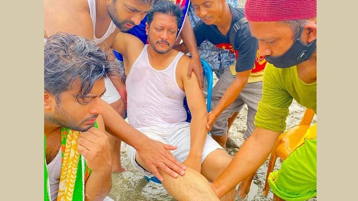 আহত হলেও যে কারণে শুটিং করতে হচ্ছে নায়ক ইমনকে