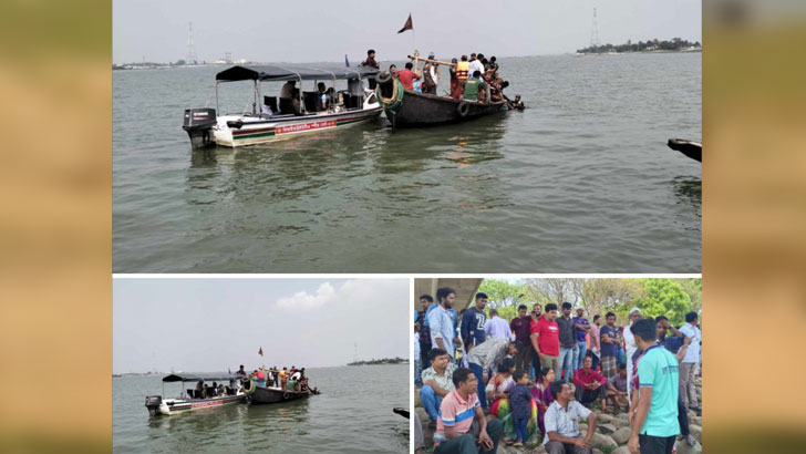 মেঘনায় ট্রলারডুবি: একে একে মিলল পুলিশ সদস্যসহ ৯ লাশ