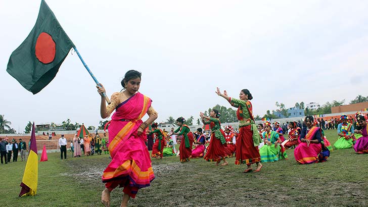 রংপুরে যথাযোগ্য মর্যাদায় মহান স্বাধীনতা ও জাতীয় দিবস পালিত