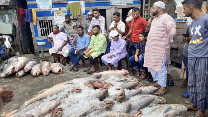 দুলাল ফকিরের জালে এবার ধরা পড়ল ২৬ লাখ টাকার মাছ