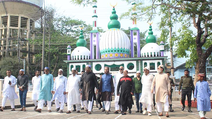 সিলেটে প্রস্তুত হচ্ছে শাহি ঈদগাহ, পরিদর্শন করলেন সিটি মেয়র