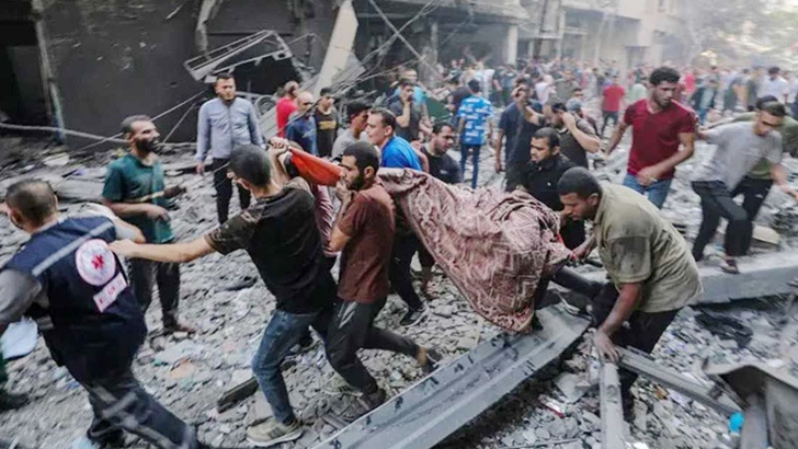 গাজায় ইসরাইলি হামলায় গত ২৪ ঘণ্টায় নিহত ৬৩