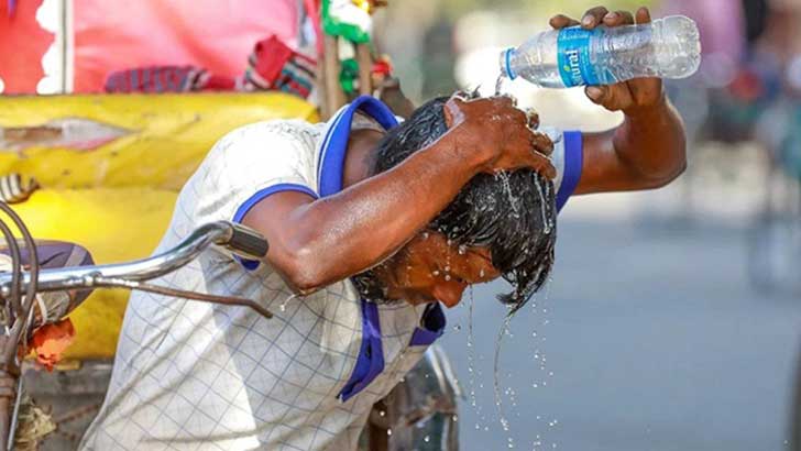 খরতাপে বিপর্যস্ত জীবনযাত্রা