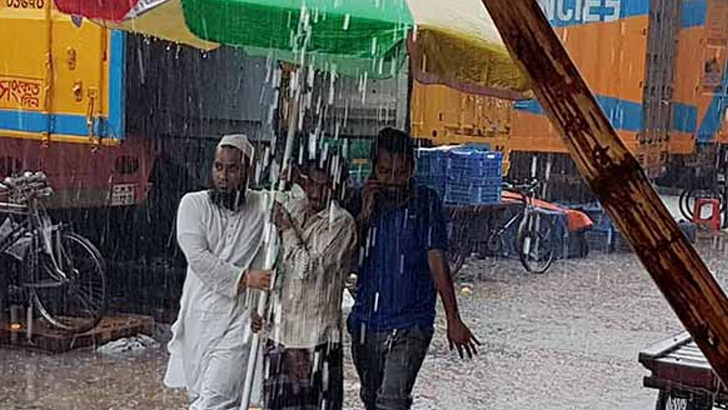 চলতে পারে ৭ দিন, আজ যেসব এলাকায় ঝরবে বৃষ্টি