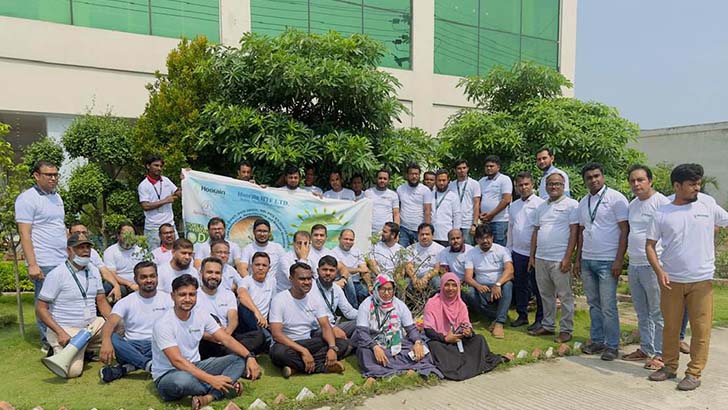 বিশ্ব পরিবেশ দিবসে যমুনা ইন্ডাস্ট্রিয়াল পার্কে র‌্যালি বৃক্ষরোপণ