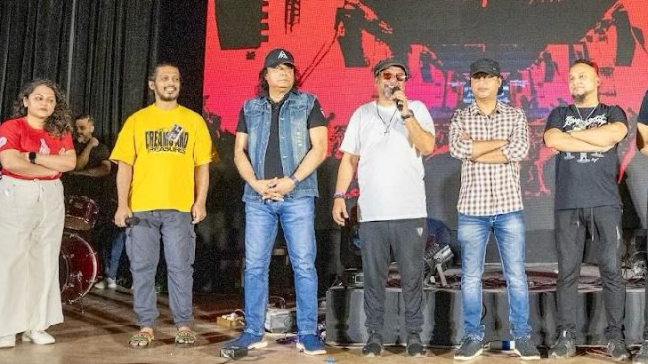 ‘শ্রাপনেল মেথড ব্যান্ডের’ অ্যালবাম প্রকাশনা উপলক্ষ্যে জমকালো কনসার্ট 