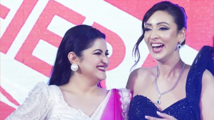 মিমকে জড়িয়ে ধরে পরীমনি বললেন, ‘সবকিছুর জন্য সরি’