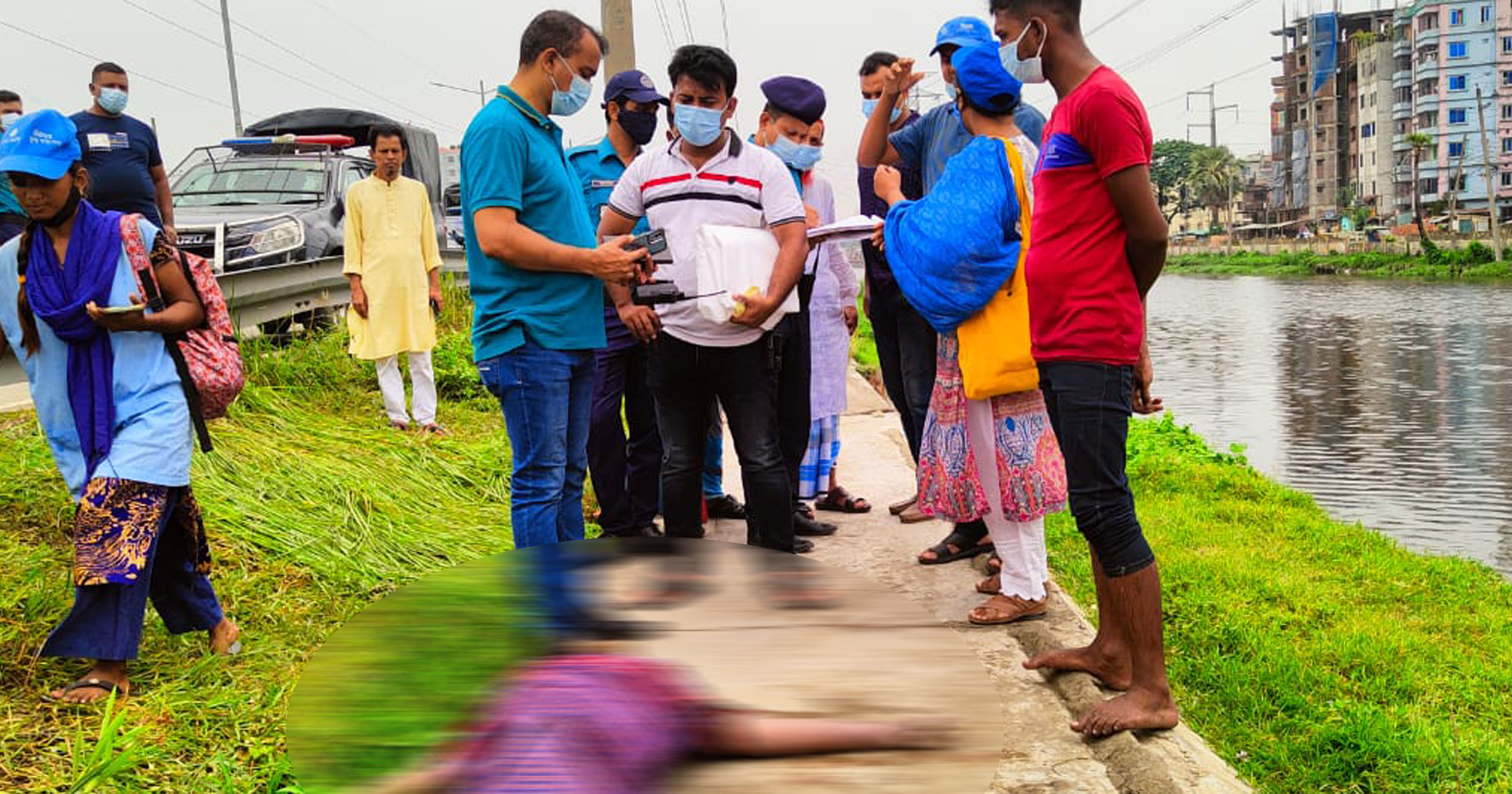 ঢাকায় খাল থেকে অজ্ঞাত ব্যক্তির অর্ধগলিত লাশ উদ্ধার