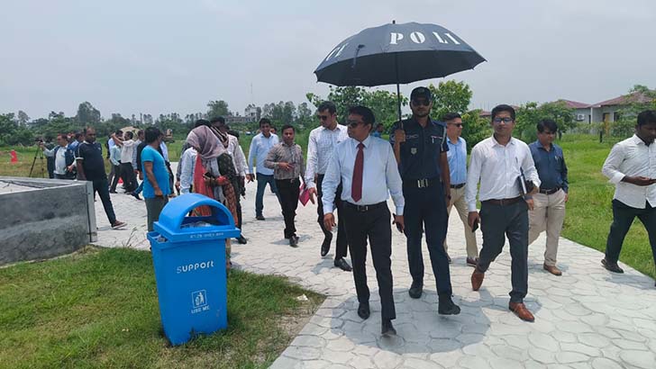 বেনজীরের সাভানা পার্ক পরিদর্শনে গিয়ে যা বললেন ডিসি