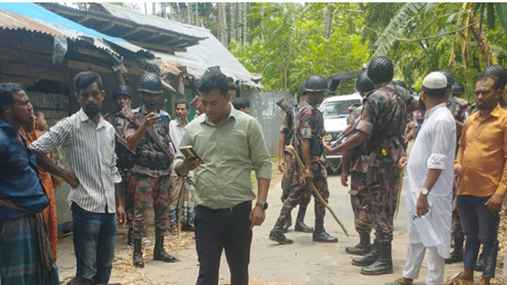 নির্বাচনি সহিংসতায় রণক্ষেত্র মঠবাড়িয়া, আহত অর্ধশতাধিক