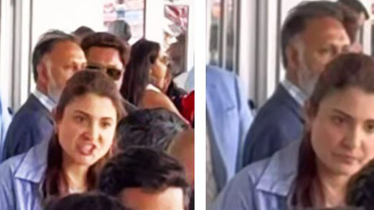 ভারত-পাকিস্তান ম্যাচ দেখতে এসে রেগে আগুন আনুশকা!