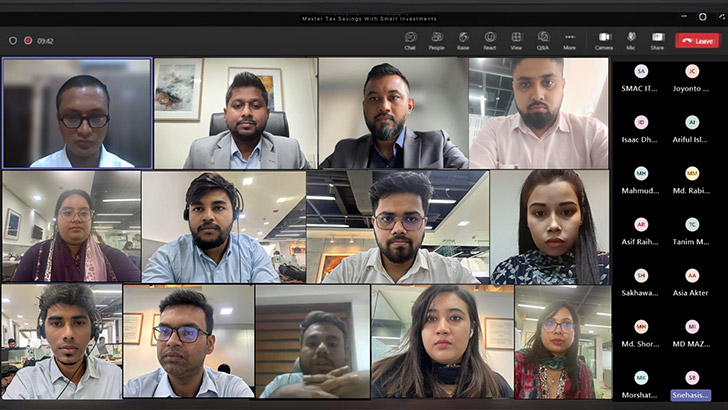 শান্তা অ্যাসেট ম্যানজেমন্ট ও ট্যাক্সডু’র যৌথ ওয়েবিনার অনুষ্ঠিত