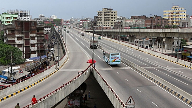 হানিফ ফ্লাইওভারের টোল আদায় আরএফআইডি কার্ডে