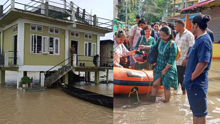 ভারতে বন্যায় অন্তত ১১ জনের মৃত্যু