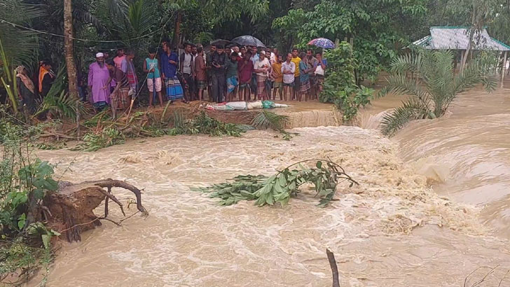 পাহাড়ি ঢল ও টানা বৃষ্টি, কুড়িগ্রাম সিলেটে লাখো মানুষ পানিবন্দি