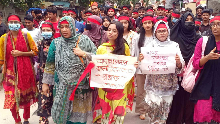 বগুড়ায় গানে গানে ‘রিমেম্বারিং আওয়ার হিরোস’ কর্মসূচি পালন