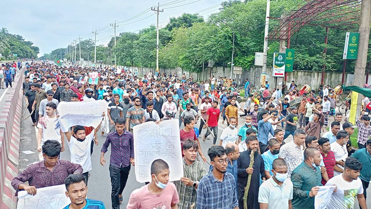 নরসিংদীতে গুলি করার পর পিটুনিতে এমপির নাতিসহ আ.লীগের ৬ নেতা নিহত