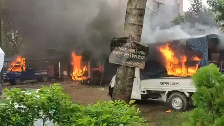 সাভারে পুলিশের গুলিতে নিহত ৯, গুলিবিদ্ধ দেড় শতাধিক