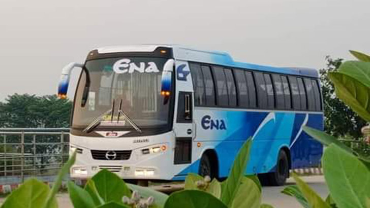দেশের সব রুটে ‘এনা বাস’ চলাচল বন্ধ