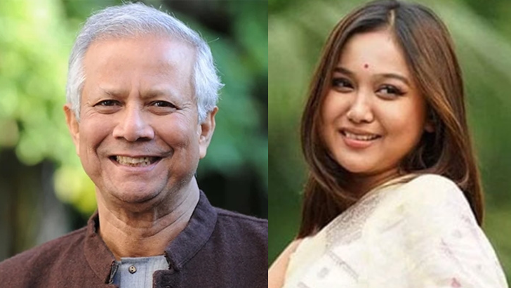 ড. ইউনূসকে নিয়ে অভিনেত্রী চমকের স্ট্যাটাস