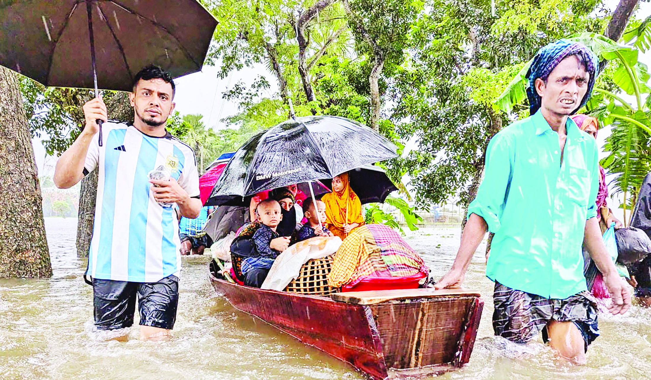 ভয়াবহ বন্যা