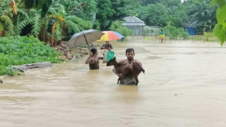 ২৪ ঘণ্টার মধ্যে বন্যা পরিস্থিতি উন্নতির পূর্বাভাস