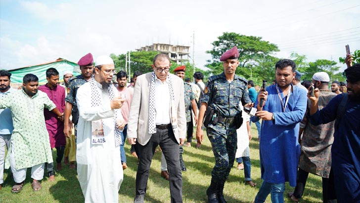 বন্যার্তদের জন্য গভীর সমবেদনা প্রকাশ ফিলিস্তিনি রাষ্ট্রদূতের