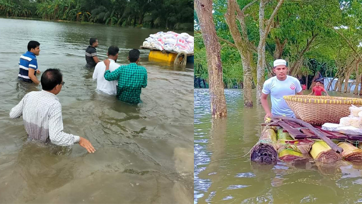 মেঘ আর জোয়ার দেখলেই আঁতকে উঠে মেঘনা ও ভূলুয়া পাড়ের মানুষ