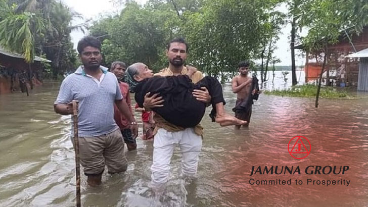 বন্যার্তদের একদিনের বেতন দিলেন যমুনা গ্রুপের কর্মীরা