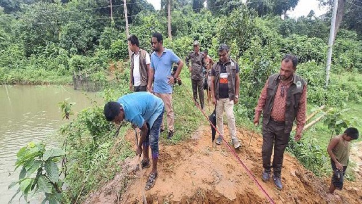 হাছান মাহমুদের ভাইয়ের দখল থেকে বনবিভাগের অবৈধ জায়গা উদ্ধার