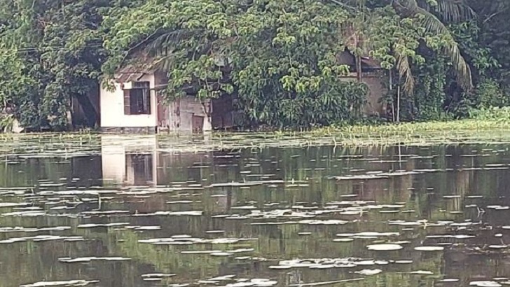 নোয়াখালীতে টানা বৃষ্টিতে বন্যা পরিস্থিতির আরও অবনতি