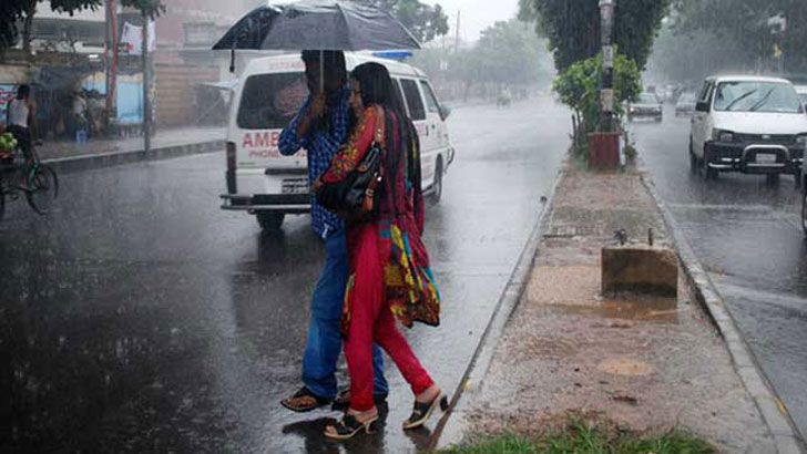 ভারি বৃষ্টিপাতের পূর্বাভাস