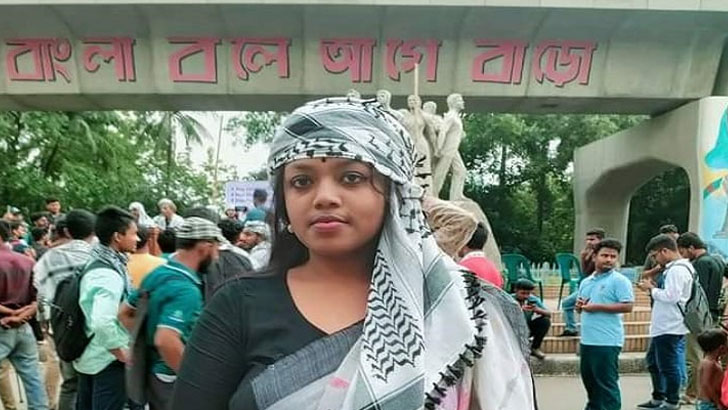 ৬ ছাত্রনেতার ওপর ভারতের নিষেধাজ্ঞার গুঞ্জন, সমন্বয়ক নুসরাতের প্রতিক্রিয়া