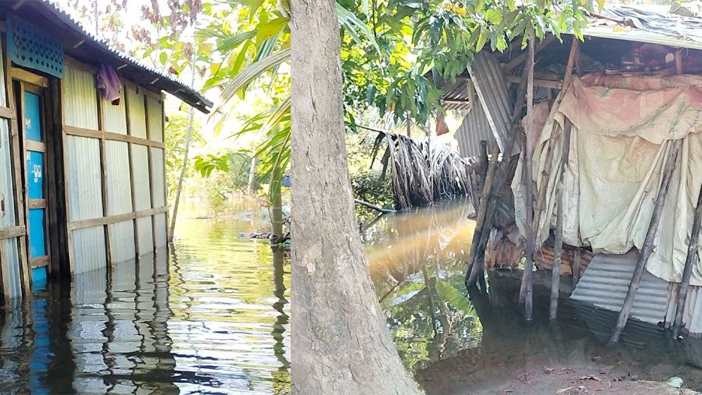 লক্ষ্মীপুর বন্যায় সাড়ে ১৮ হাজার বসতঘর ক্ষতিগ্রস্ত