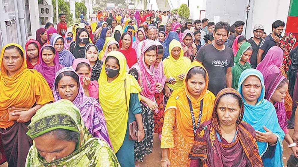 শ্রমিকদের বিক্ষোভে অস্থির পোশাক শিল্প, জামায়াতের উদ্বেগ