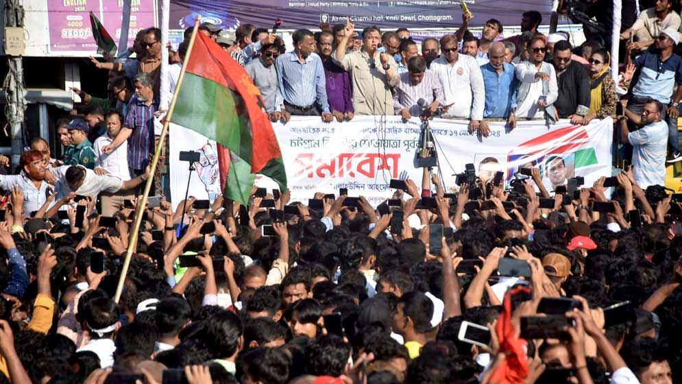 ‘নির্বাচিত সরকার না হওয়া পর্যন্ত আন্দোলন চলবে’