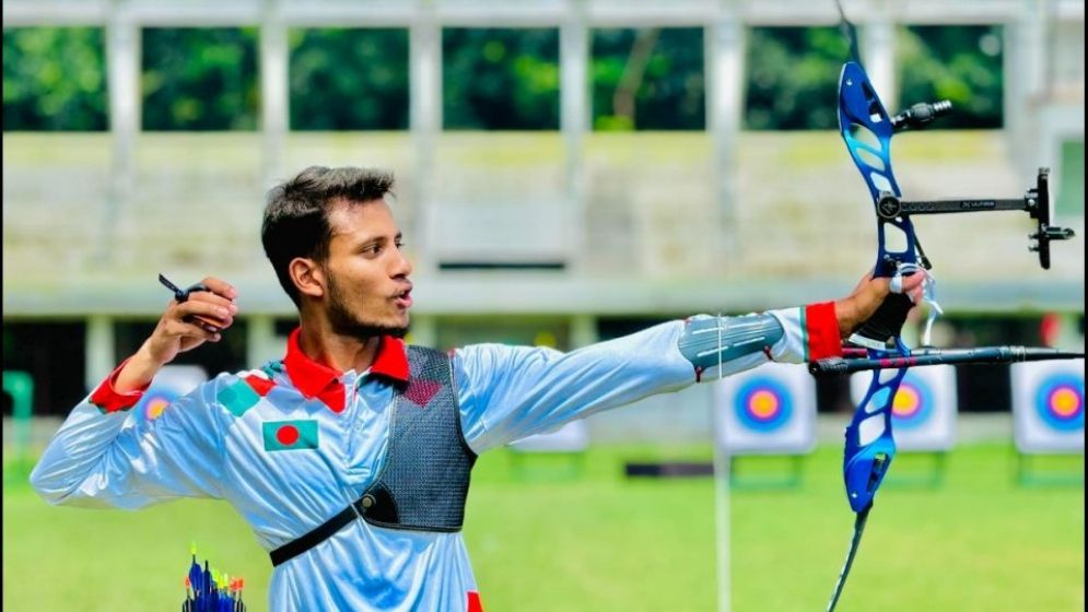 এশিয়ান যুব আর্চারির ফাইনালে বাংলাদেশের আলিফ