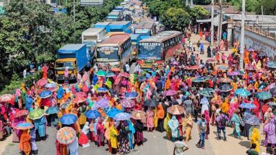 ঢাকা-টাঙ্গাইল-ময়মনসিংহ সড়কে অবর্ণনীয় ভোগান্তি