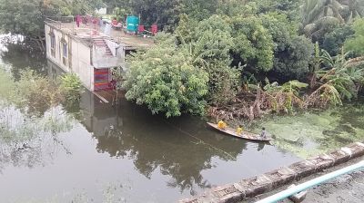 কেরানীগঞ্জে শতাধিক পরিবার পানিবন্দি