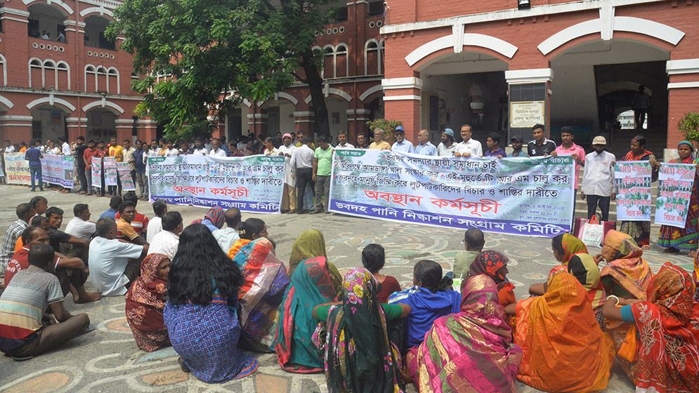 ভবদহের জলাবদ্ধতা সমাধানে পানিসম্পদ উপদেষ্টার প্রতিশ্রুতি