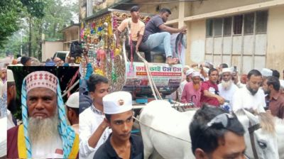 ৪৪ বছর ইমামতি করা ইমামকে বিদায়, সভাপতির আবেগঘন বক্তব্য