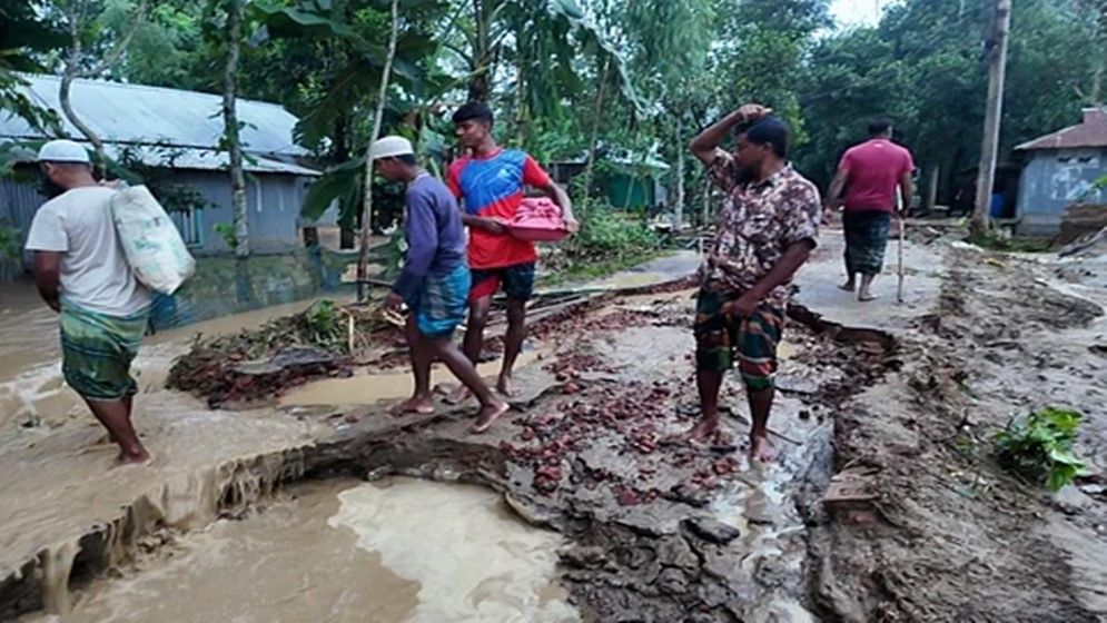 নেত্রকোণায় বন্যা পরিস্থিতির অবনতি, শেরপুরে নিহত ৯