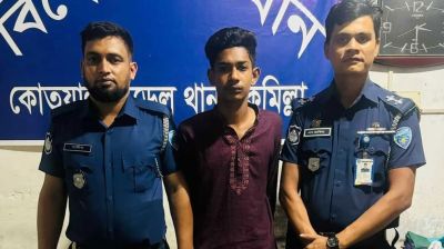 অস্ত্রসহ কিশোর গ্যাংয়ের নেতা তানজিম গ্রেফতার